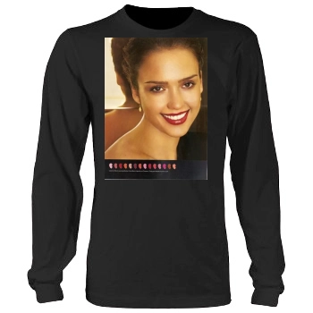 Jessica Alba Men's Heavy Long Sleeve TShirt