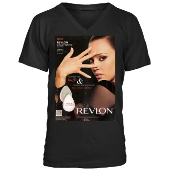 Jessica Alba Men's V-Neck T-Shirt