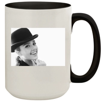 Jessica Alba 15oz Colored Inner & Handle Mug