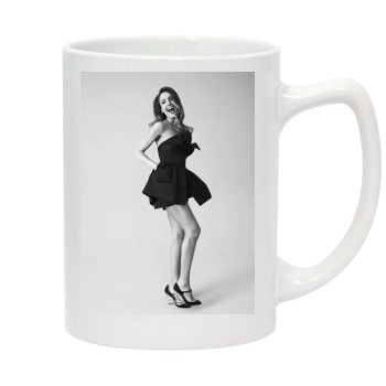 Jessica Alba 14oz White Statesman Mug