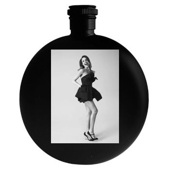 Jessica Alba Round Flask