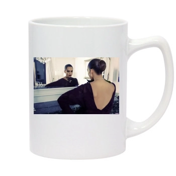 Jessica Alba 14oz White Statesman Mug