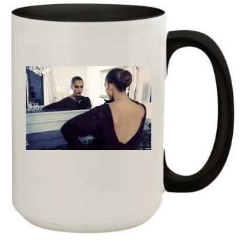 Jessica Alba 15oz Colored Inner & Handle Mug