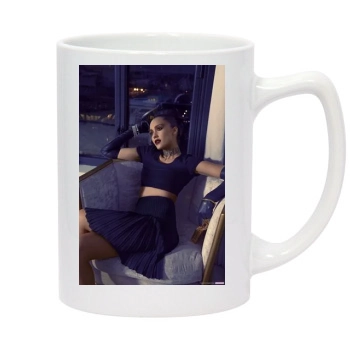 Jessica Alba 14oz White Statesman Mug