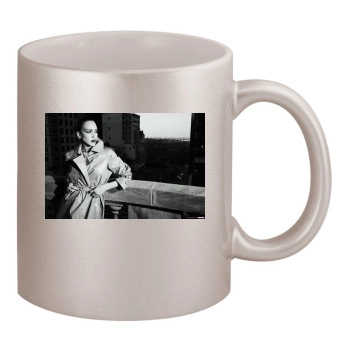 Jessica Alba 11oz Metallic Silver Mug