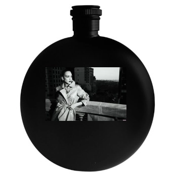 Jessica Alba Round Flask