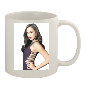 Jessica Alba 11oz White Mug