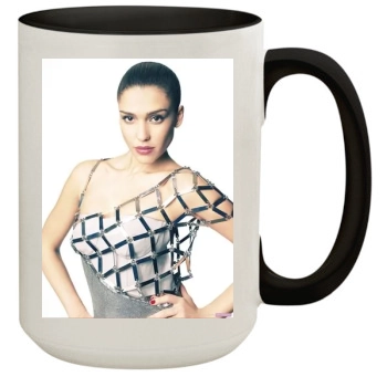 Jessica Alba 15oz Colored Inner & Handle Mug