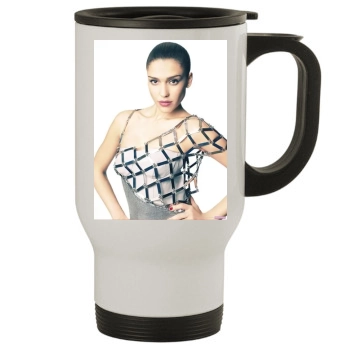 Jessica Alba Stainless Steel Travel Mug