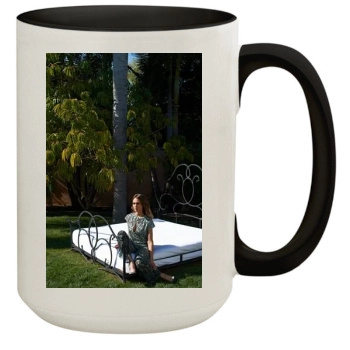 Jessica Alba 15oz Colored Inner & Handle Mug