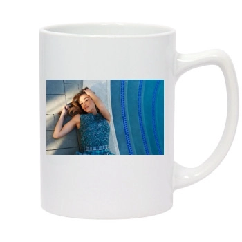 Jessica Alba 14oz White Statesman Mug