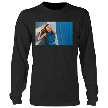 Jessica Alba Men's Heavy Long Sleeve TShirt