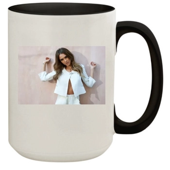 Jessica Alba 15oz Colored Inner & Handle Mug