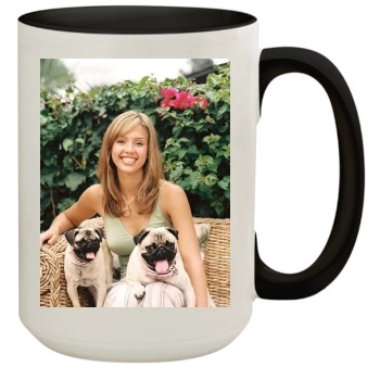 Jessica Alba 15oz Colored Inner & Handle Mug