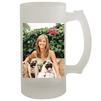 Jessica Alba 16oz Frosted Beer Stein