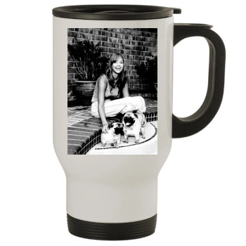 Jessica Alba Stainless Steel Travel Mug