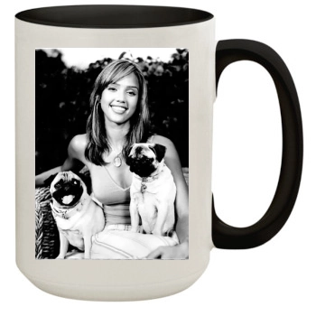 Jessica Alba 15oz Colored Inner & Handle Mug