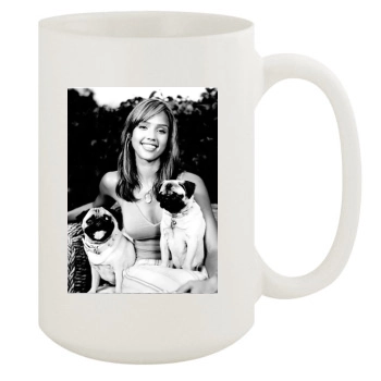 Jessica Alba 15oz White Mug