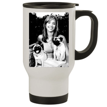 Jessica Alba Stainless Steel Travel Mug