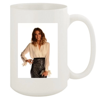 Jessica Alba 15oz White Mug