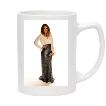 Jessica Alba 14oz White Statesman Mug