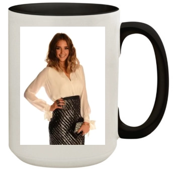 Jessica Alba 15oz Colored Inner & Handle Mug