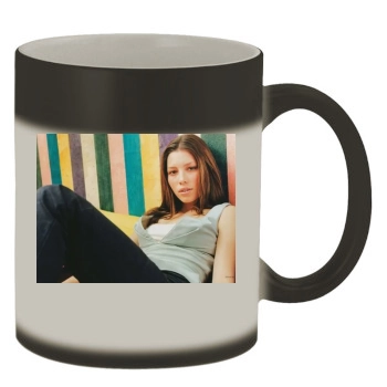 Jessica Biel Color Changing Mug