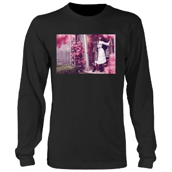 Jessica Biel Men's Heavy Long Sleeve TShirt