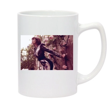 Jessica Biel 14oz White Statesman Mug