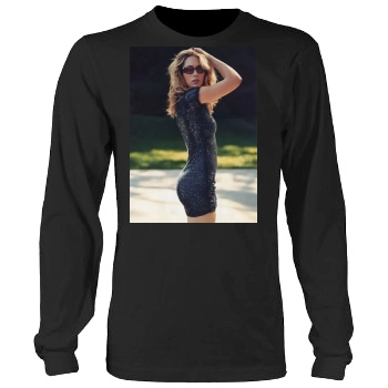 Jessica Biel Men's Heavy Long Sleeve TShirt