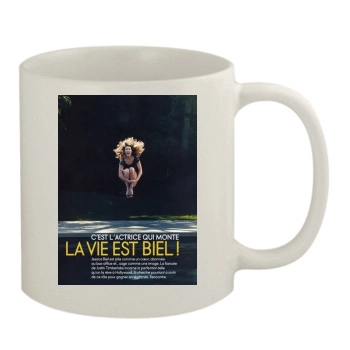 Jessica Biel 11oz White Mug