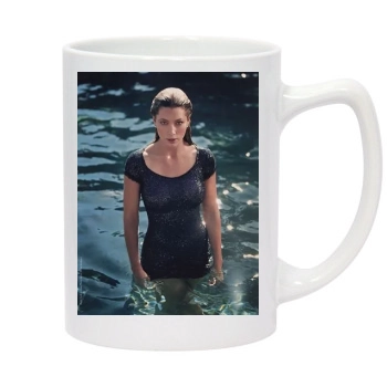 Jessica Biel 14oz White Statesman Mug