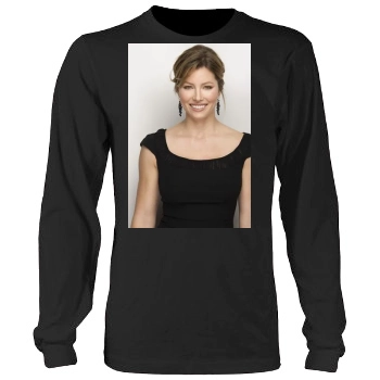 Jessica Biel Men's Heavy Long Sleeve TShirt