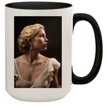 Jessica Biel 15oz Colored Inner & Handle Mug