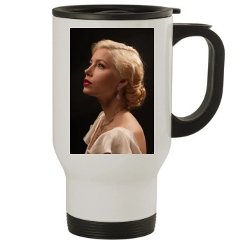 Jessica Biel Stainless Steel Travel Mug