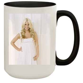 Jessica Simpson 15oz Colored Inner & Handle Mug