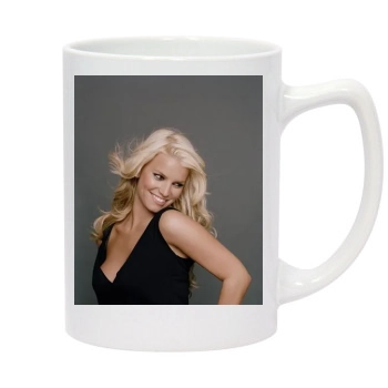 Jessica Simpson 14oz White Statesman Mug