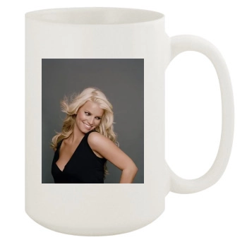 Jessica Simpson 15oz White Mug