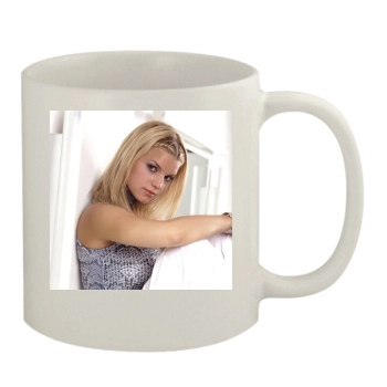 Jessica Simpson 11oz White Mug