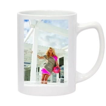 Jessica Simpson 14oz White Statesman Mug