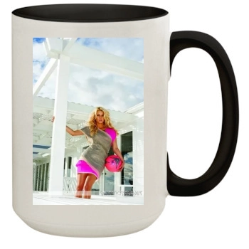 Jessica Simpson 15oz Colored Inner & Handle Mug