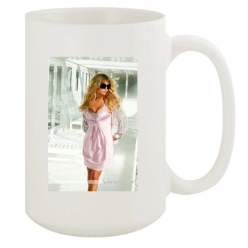 Jessica Simpson 15oz White Mug