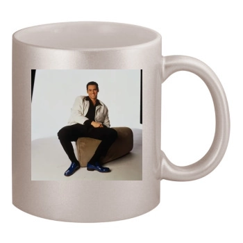 Jim Carrey 11oz Metallic Silver Mug