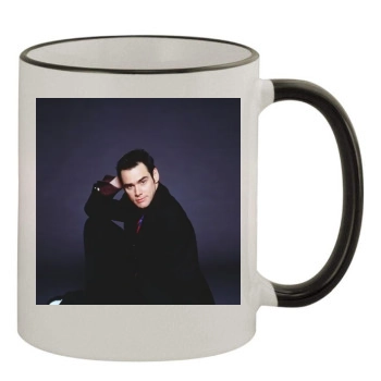 Jim Carrey 11oz Colored Rim & Handle Mug