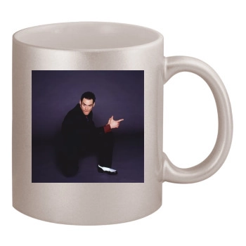 Jim Carrey 11oz Metallic Silver Mug