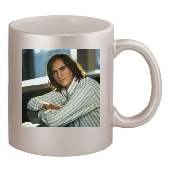 Joaquin Phoenix 11oz Metallic Silver Mug