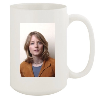 Jodie Foster 15oz White Mug