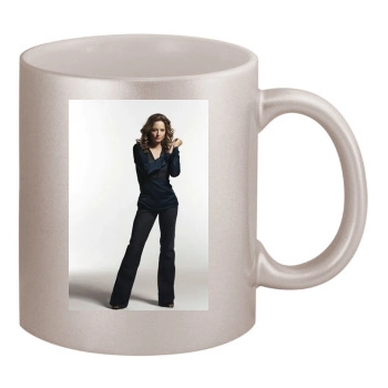 Jodie Foster 11oz Metallic Silver Mug