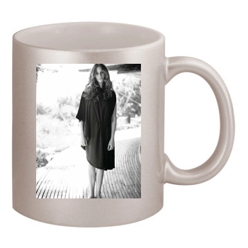 Julia Roberts 11oz Metallic Silver Mug