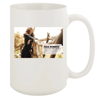 Julia Roberts 15oz White Mug